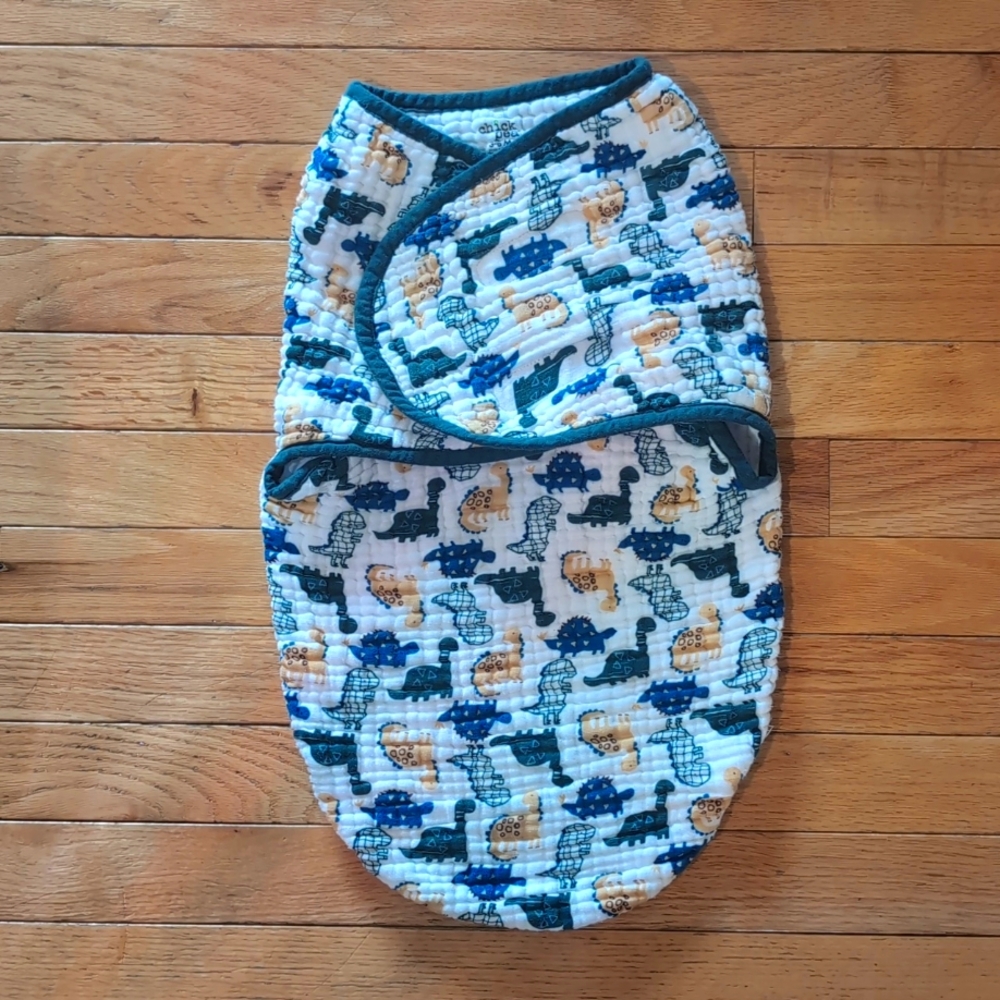 2/$20 or 3/$25 3-6 Month Dinosaur Muslin Swaddle